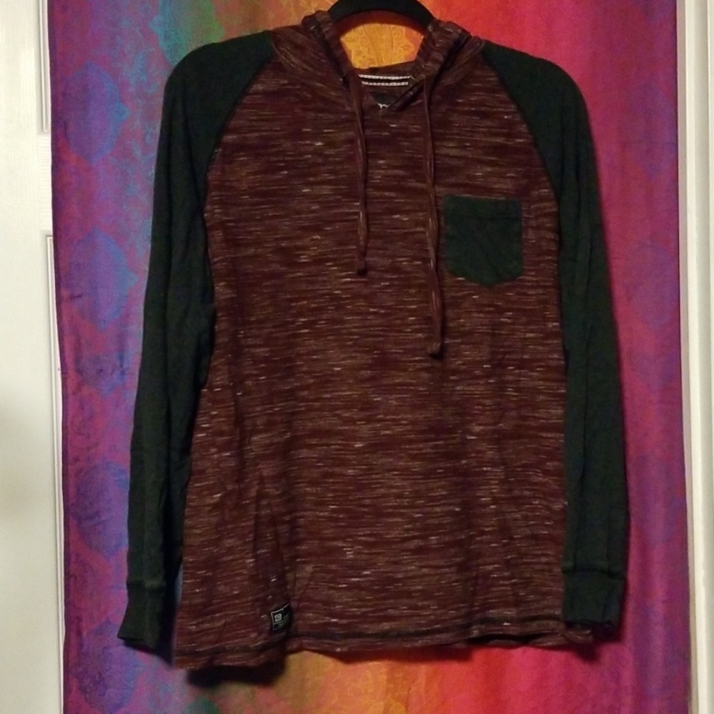 Tee with hoodie